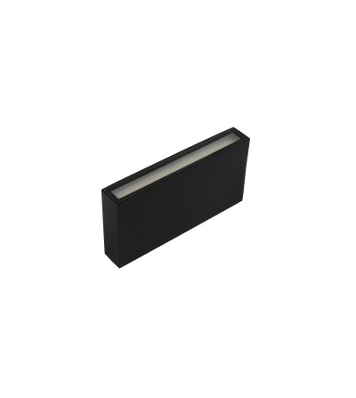 APLIQUE THOR 12W CCT SWITCH NEGRO IP54